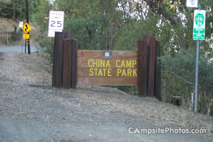 China Camp State Park Sign