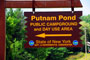 Putnam Pond Sign