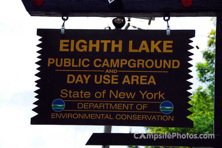 Eighth Lake Sign