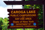 Caroga Lake Sign