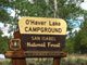 O Haver Lake Sign