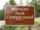 Moraine Park Sign