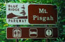 Mount Pisgah Sign
