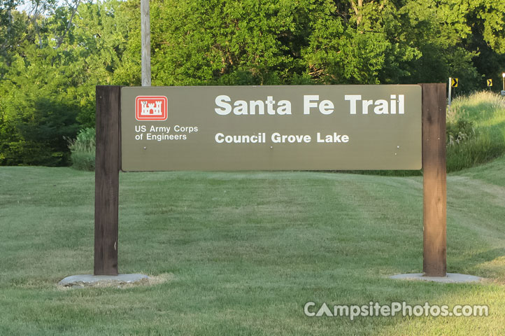 Santa Fe Trail Sign
