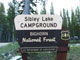 Sibley Lake Sign