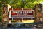 Purtis Creek State Park Sign