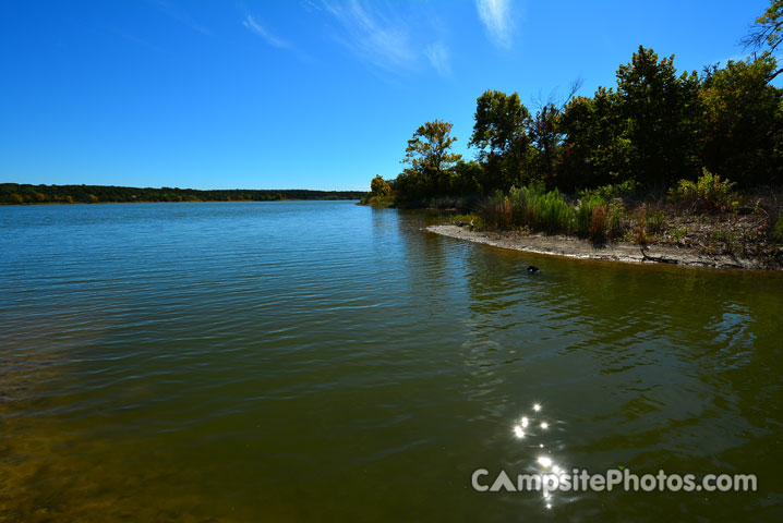 Cleburne State Park Lake View 1