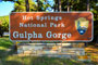 Gulpha Gorge Sign