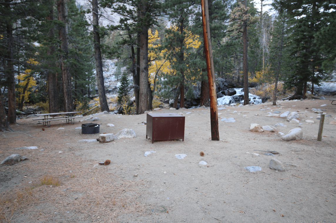 New campsite photos for some nice Lee Vining area campgrounds. - Campsite  Photos