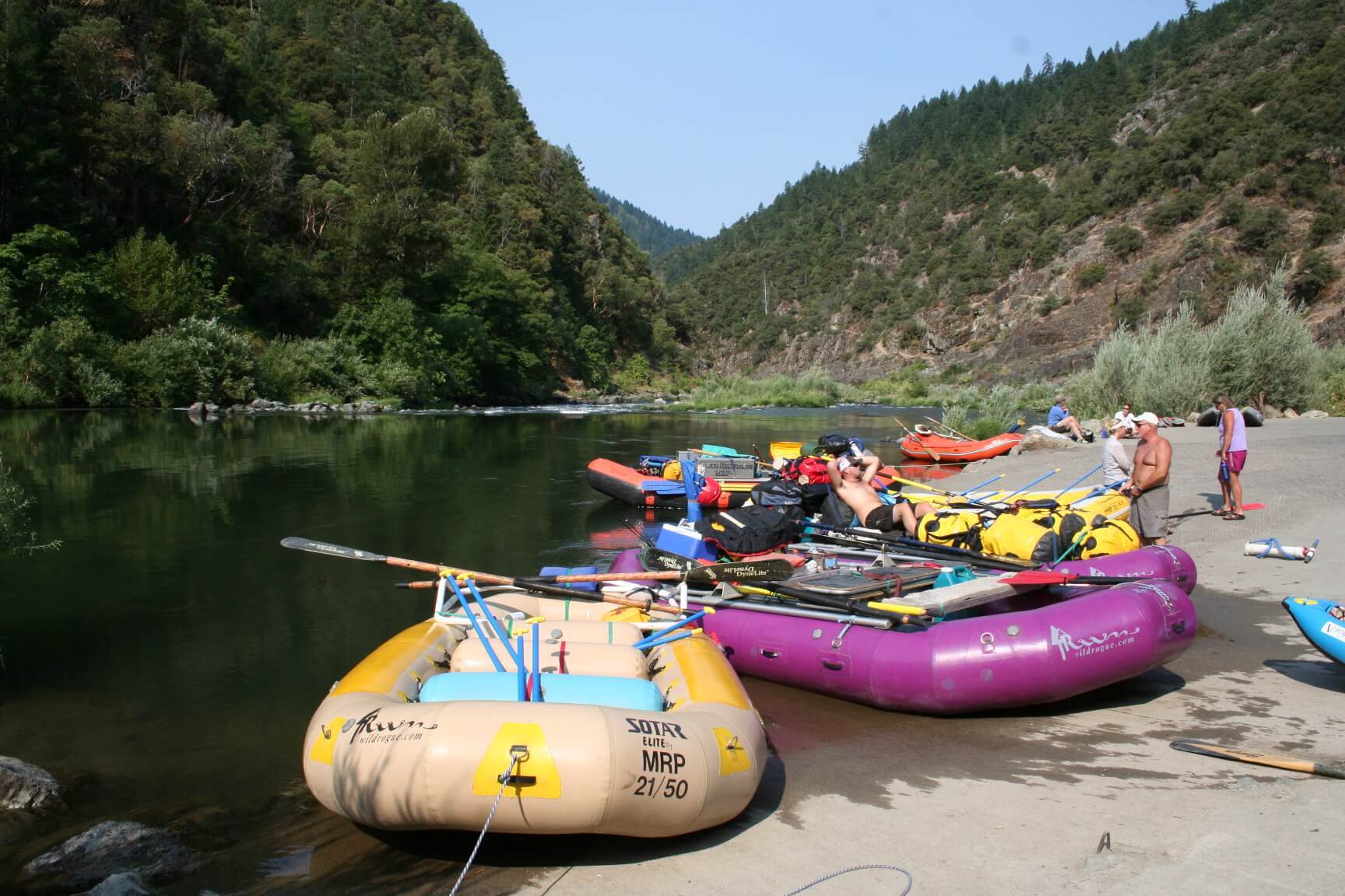 Camping Tips For River Rafting Trips-Rogue River Launch
